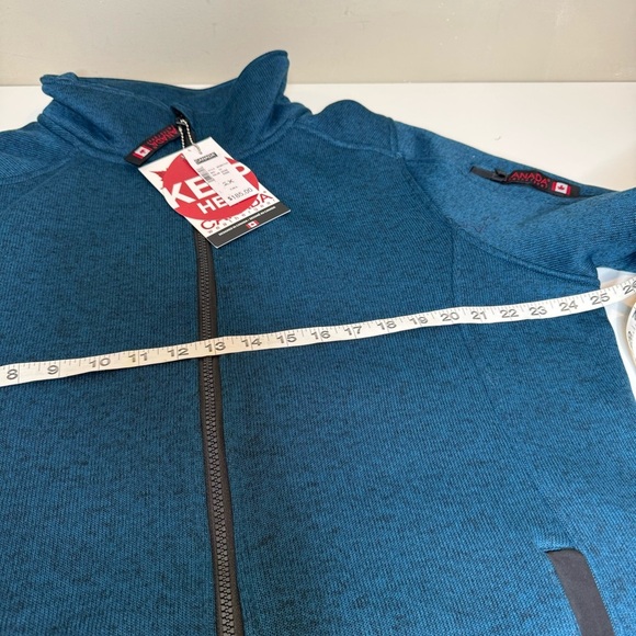 Canada Weather Gear Zip-Up Fleece Jacket Size 2X Blue - Picture 6 of 11
